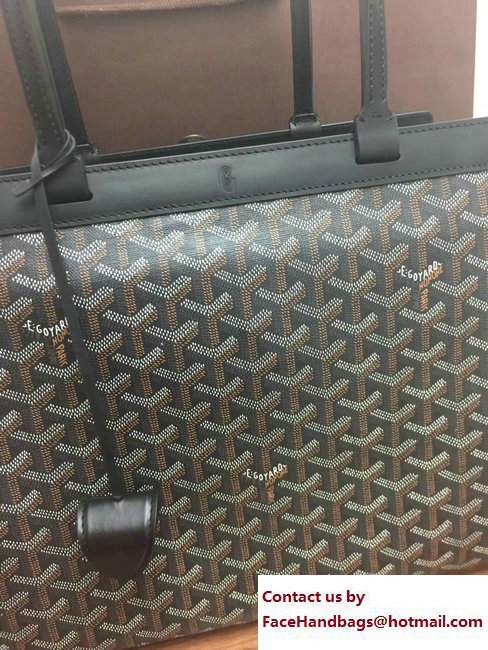 Goyard Bellechasse Biaude Tote Bag Black