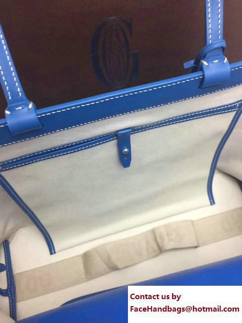 Goyard Bellechasse Biaude Tote Bag Blue