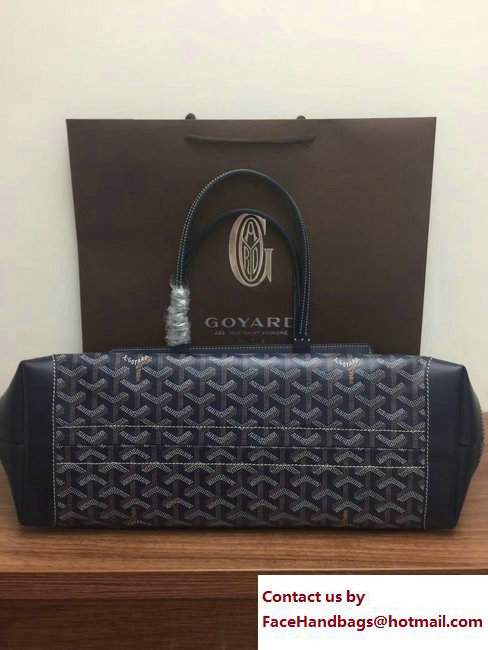 Goyard Bellechasse Biaude Tote Bag Dark Blue