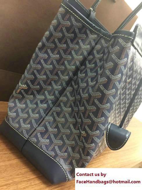 Goyard Bellechasse Biaude Tote Bag Dark Blue