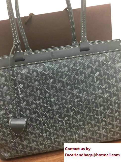 Goyard Bellechasse Biaude Tote Bag Gray