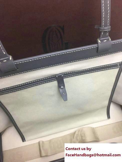 Goyard Bellechasse Biaude Tote Bag Gray