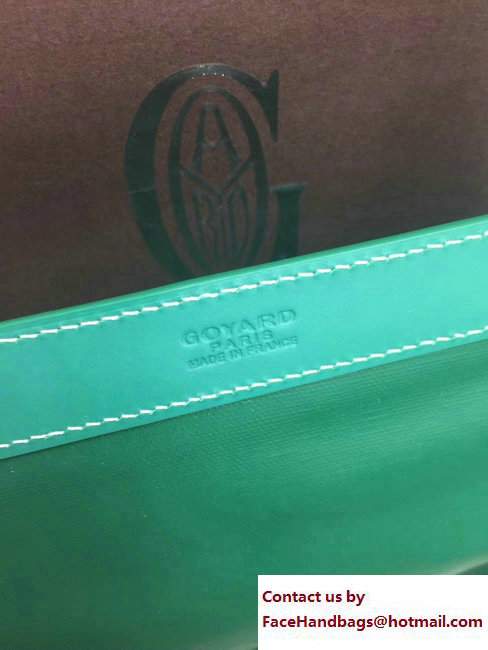 Goyard Bellechasse Biaude Tote Bag Green