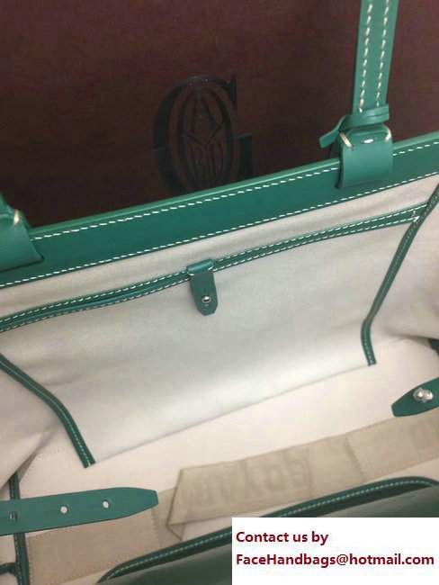 Goyard Bellechasse Biaude Tote Bag Green