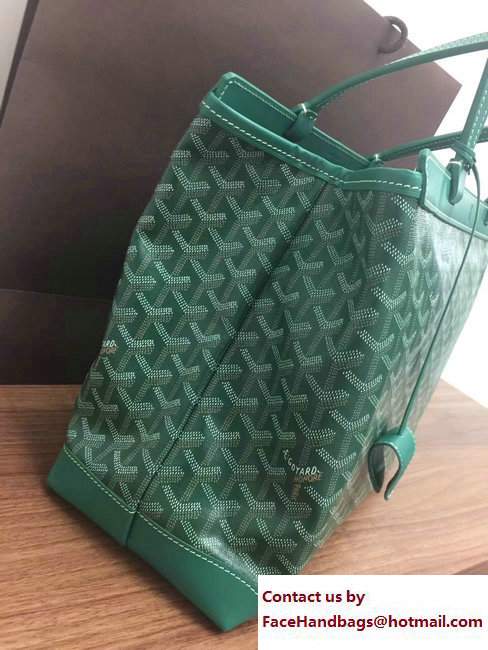 Goyard Bellechasse Biaude Tote Bag Green