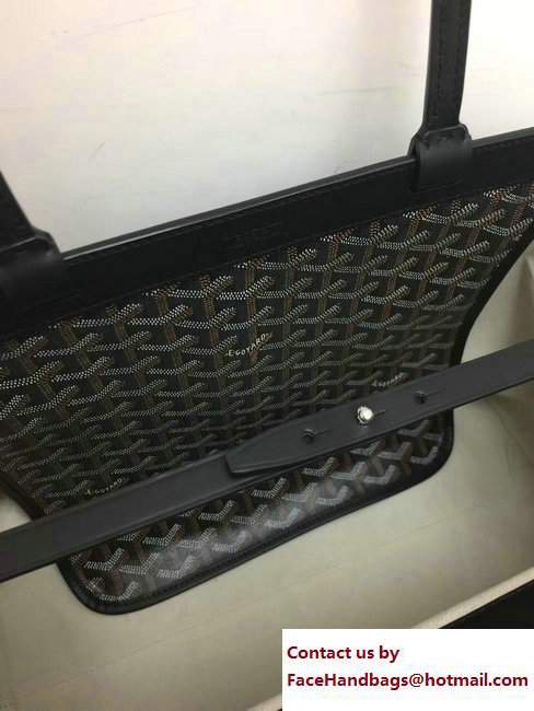 Goyard Bellechasse Biaude Tote Bag Leather Black