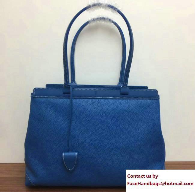 Goyard Bellechasse Biaude Tote Bag Leather Blue