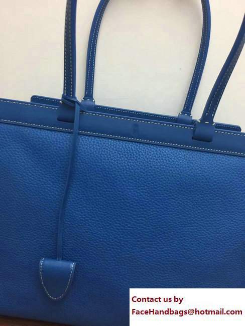 Goyard Bellechasse Biaude Tote Bag Leather Blue