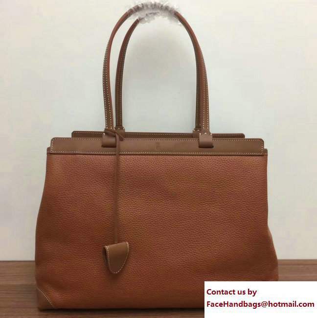 Goyard Bellechasse Biaude Tote Bag Leather Brown