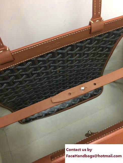 Goyard Bellechasse Biaude Tote Bag Leather Brown