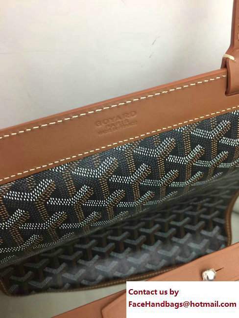 Goyard Bellechasse Biaude Tote Bag Leather Brown