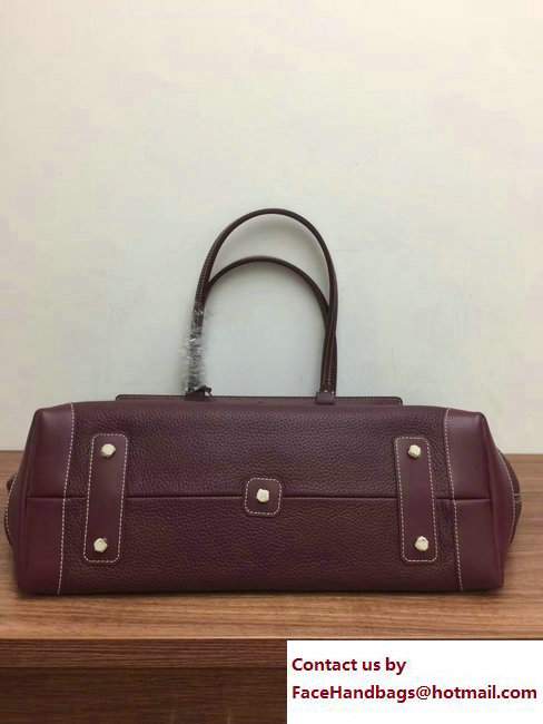 Goyard Bellechasse Biaude Tote Bag Leather Burgundy