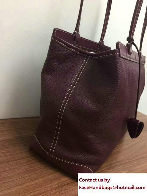 Goyard Bellechasse Biaude Tote Bag Leather Burgundy