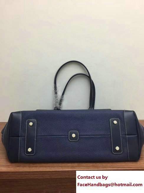 Goyard Bellechasse Biaude Tote Bag Leather Dark Blue