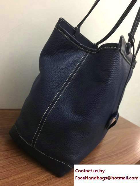 Goyard Bellechasse Biaude Tote Bag Leather Dark Blue