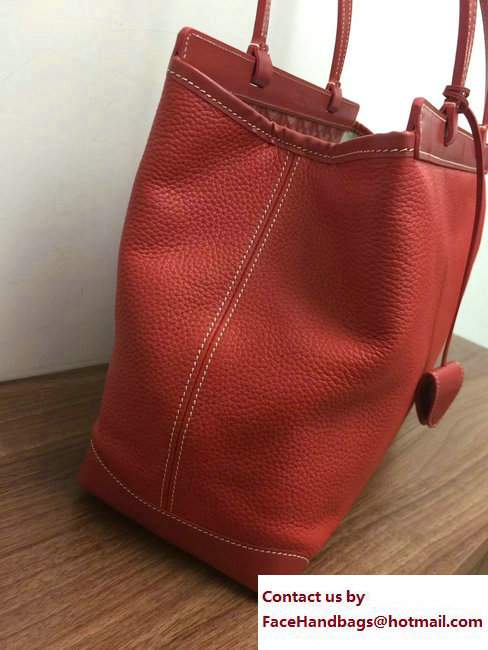 Goyard Bellechasse Biaude Tote Bag Leather Red