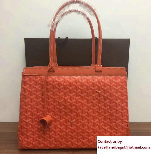 Goyard Bellechasse Biaude Tote Bag Orange