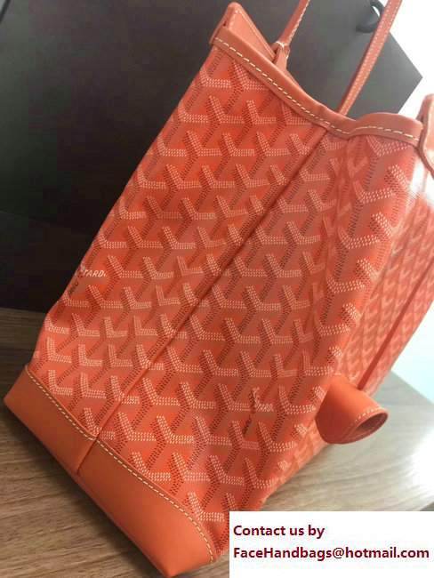 Goyard Bellechasse Biaude Tote Bag Orange