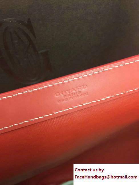 Goyard Bellechasse Biaude Tote Bag Red