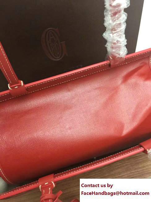 Goyard Bellechasse Biaude Tote Bag Red