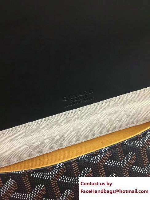 Goyard Monte Carlo Bois Clutch Bag Black