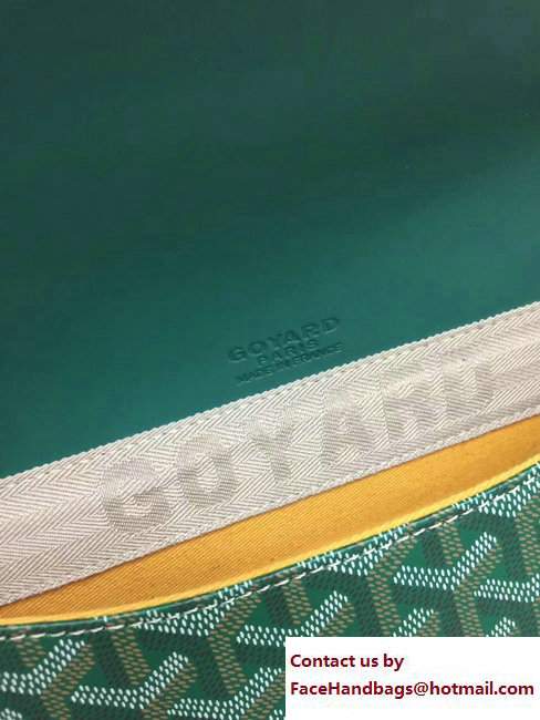 Goyard Monte Carlo Bois Clutch Bag Green