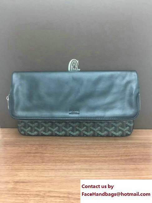 Goyard Sainte Marie Clutch Bag Black