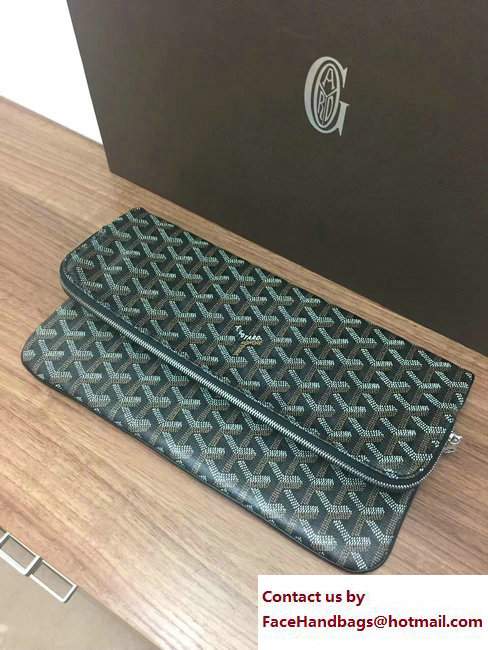 Goyard Sainte Marie Clutch Bag Black