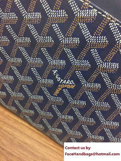 Goyard Sainte Marie Clutch Bag Dark Blue