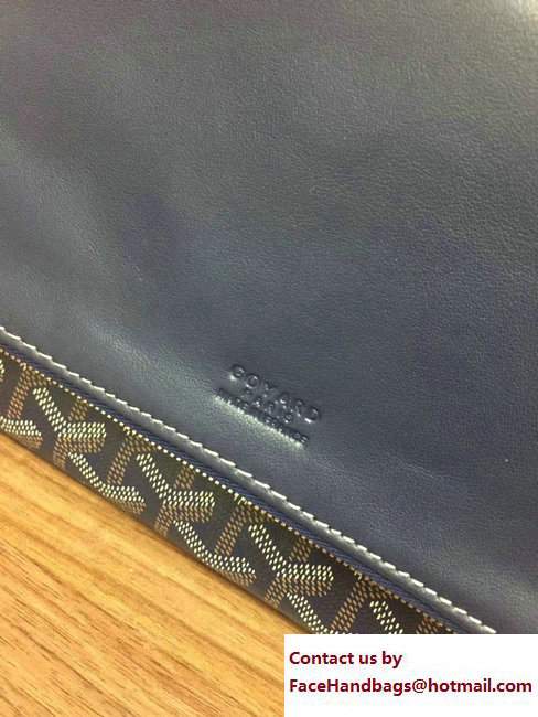 Goyard Sainte Marie Clutch Bag Dark Blue