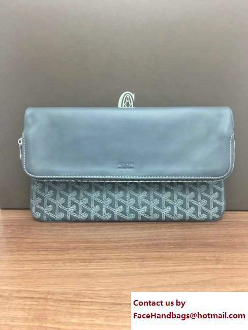 Goyard Sainte Marie Clutch Bag Gray