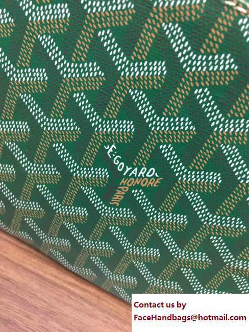 Goyard Sainte Marie Clutch Bag Green