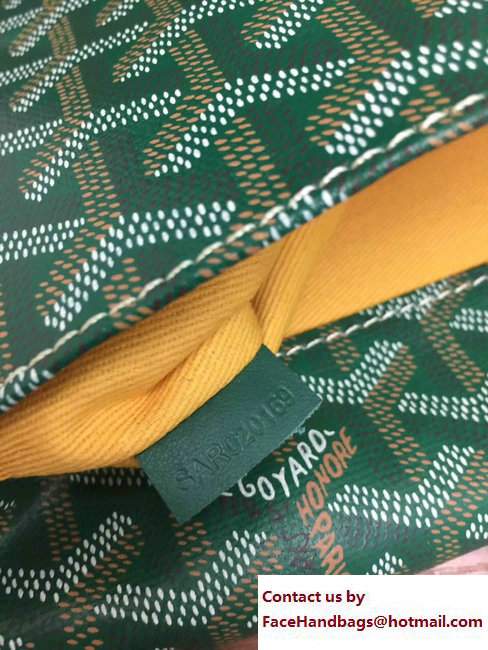 Goyard Sainte Marie Clutch Bag Green