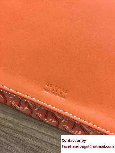 Goyard Sainte Marie Clutch Bag Orange