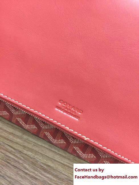 Goyard Sainte Marie Clutch Bag Red