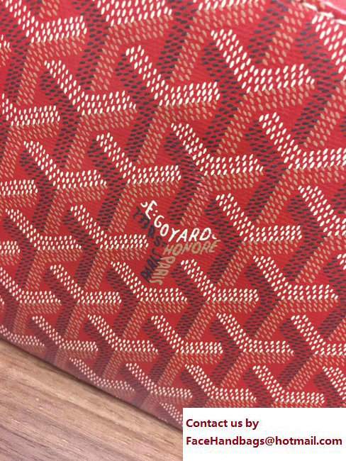 Goyard Sainte Marie Clutch Bag Red