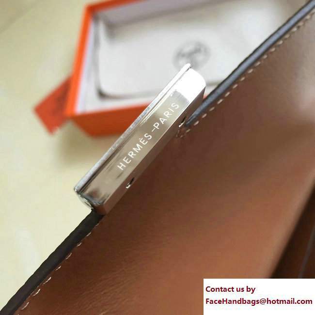 Hermes Togo Leather Constance Long Wallet Brown