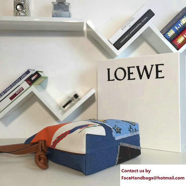 Loewe Flamenco Knot Bucket Paulas Ibiza Bag Multicolour