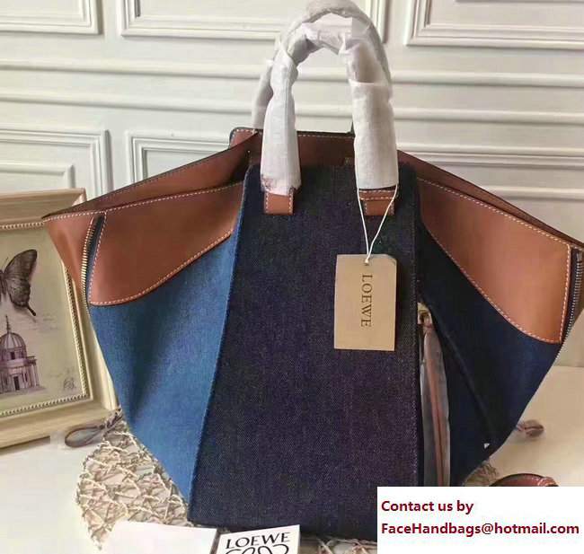 Loewe Hammock Bag Denim