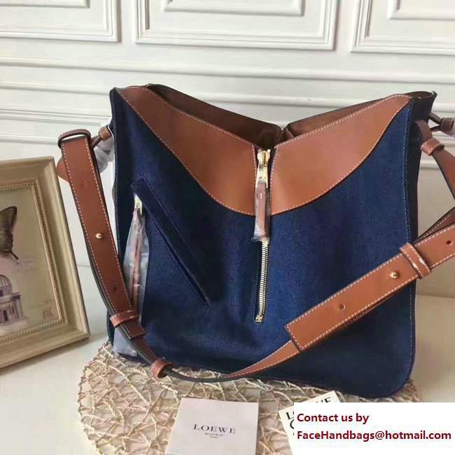 Loewe Hammock Bag Denim