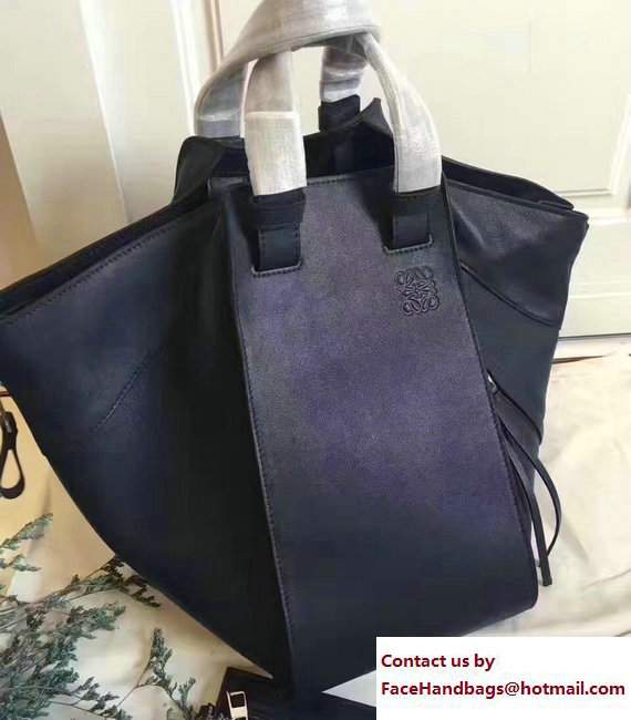 Loewe Hammock Bag Navy Blue