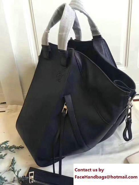 Loewe Hammock Bag Navy Blue