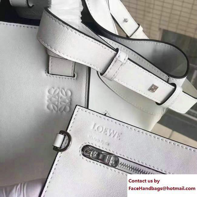 Loewe Hammock Bag White