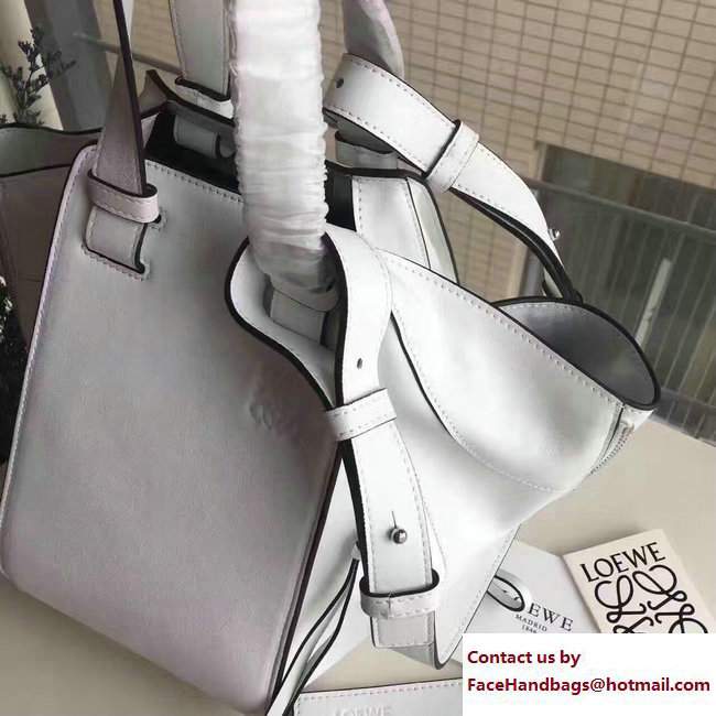 Loewe Hammock Bag White