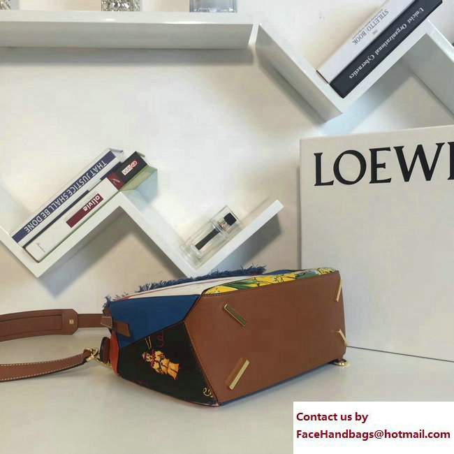 Loewe Puzzle Paulas Ibiza Bag Multicolour