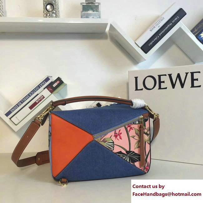 Loewe Puzzle Paulas Ibiza Bag Multicolour