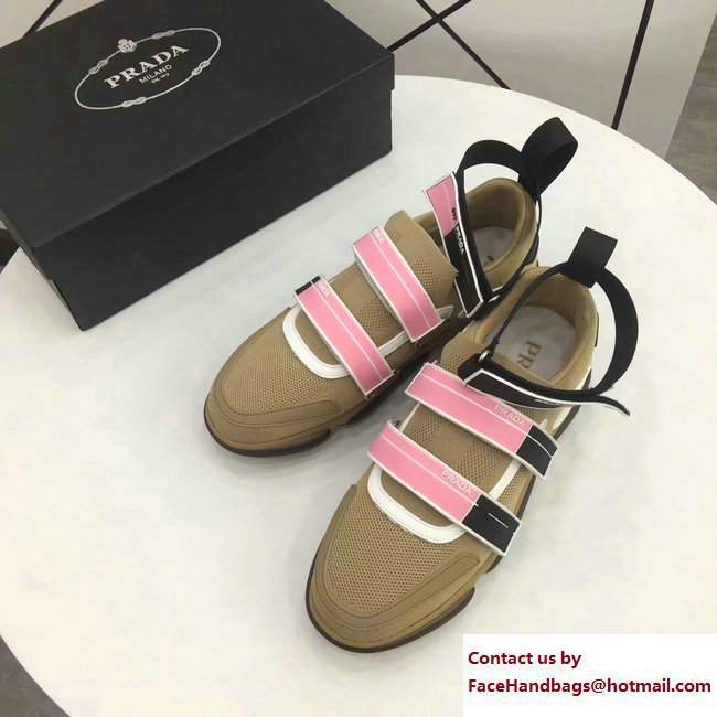 Prada Cloudbust Sneakers 1E293I Camel 2017