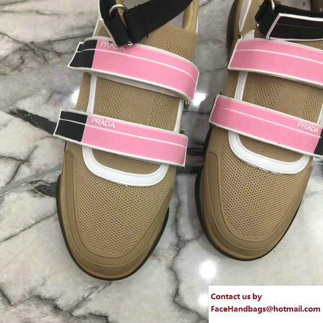 Prada Cloudbust Sneakers 1E293I Camel 2017