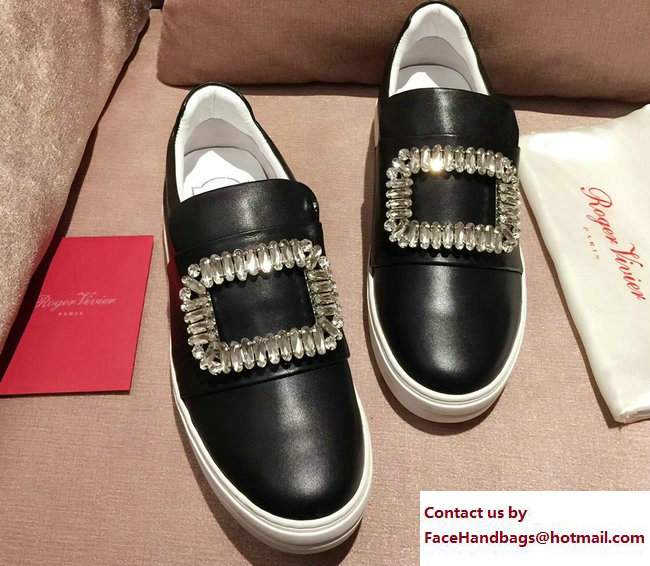 Roger Vivier Heel 3cm Sneakers Black 2017