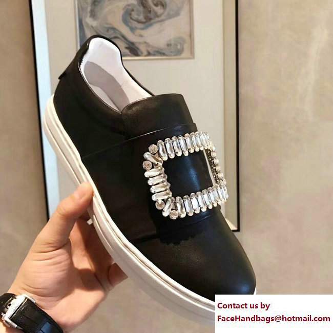 Roger Vivier Heel 3cm Sneakers Black 2017